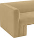 Camel Henson Velvet Chair - 665Camel-C - Vega Furniture