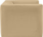 Camel Henson Velvet Chair - 665Camel-C - Vega Furniture