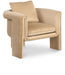 Camel Sloan Velvet Accent Chair - 424Camel - Vega Furniture