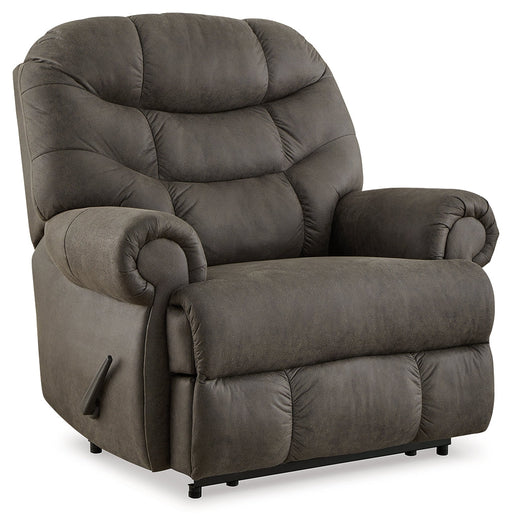 Camera Time Gunmetal Recliner - 6570729 - Vega Furniture