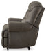 Camera Time Gunmetal Recliner - 6570729 - Vega Furniture