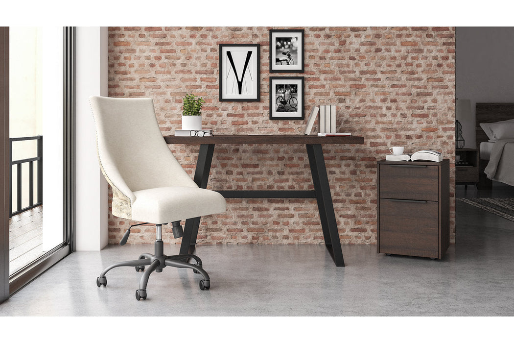 Camiburg Warm Brown 47" Home Office Desk - H283-10 - Vega Furniture