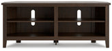 Camiburg Warm Brown Corner TV Stand - W283-56 - Vega Furniture