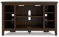 Camiburg Warm Brown Corner TV Stand - W283-67 - Vega Furniture