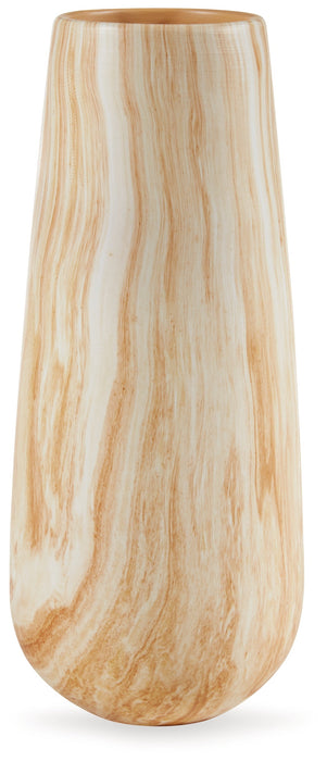 Cammen Tan/White Vase - A2000647 - Vega Furniture