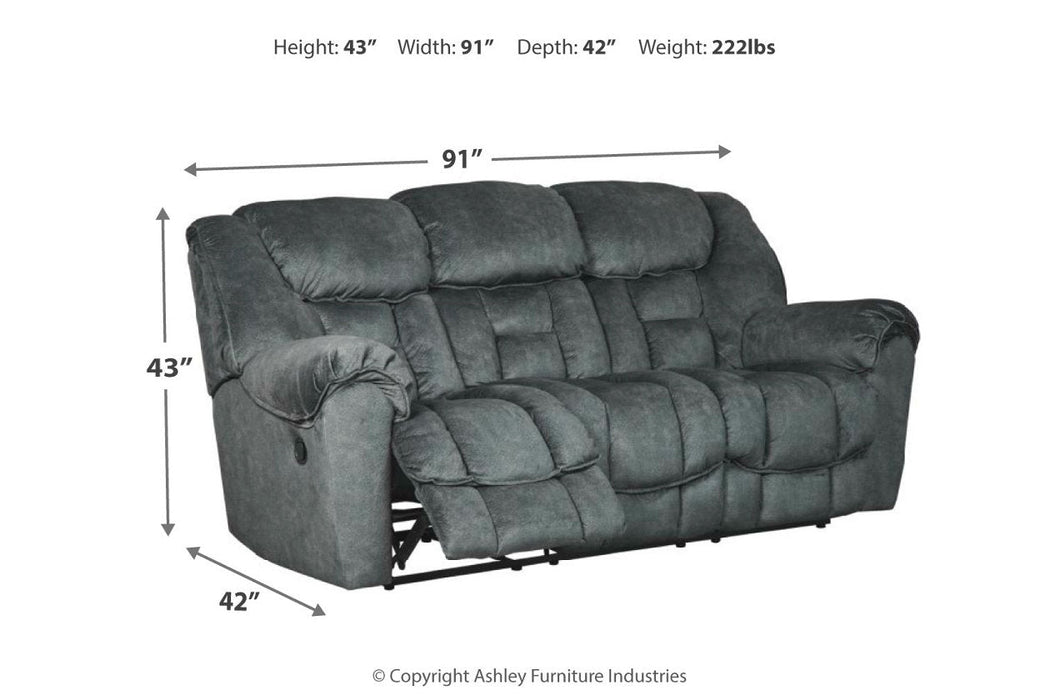 Capehorn Granite Reclining Sofa - 7690288 - Vega Furniture