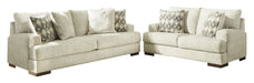 Caretti Parchment Living Room Set - SET | 1230338 | 1230335 - Vega Furniture