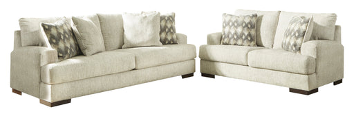 Caretti Parchment Living Room Set - SET | 1230338 | 1230335 - Vega Furniture