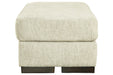 Caretti Parchment Ottoman - 1230314 - Vega Furniture