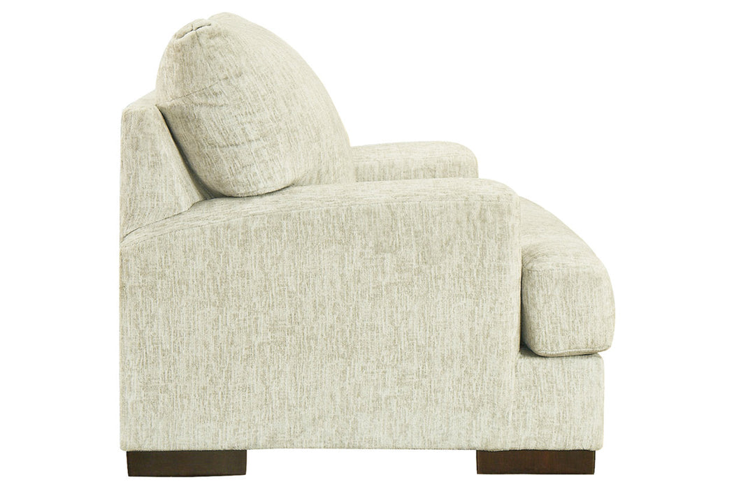 Caretti Parchment Oversized Chair - 1230323 - Vega Furniture