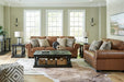 Carianna Caramel Leather Living Room Set - SET | 5760438 | 5760435 - Vega Furniture