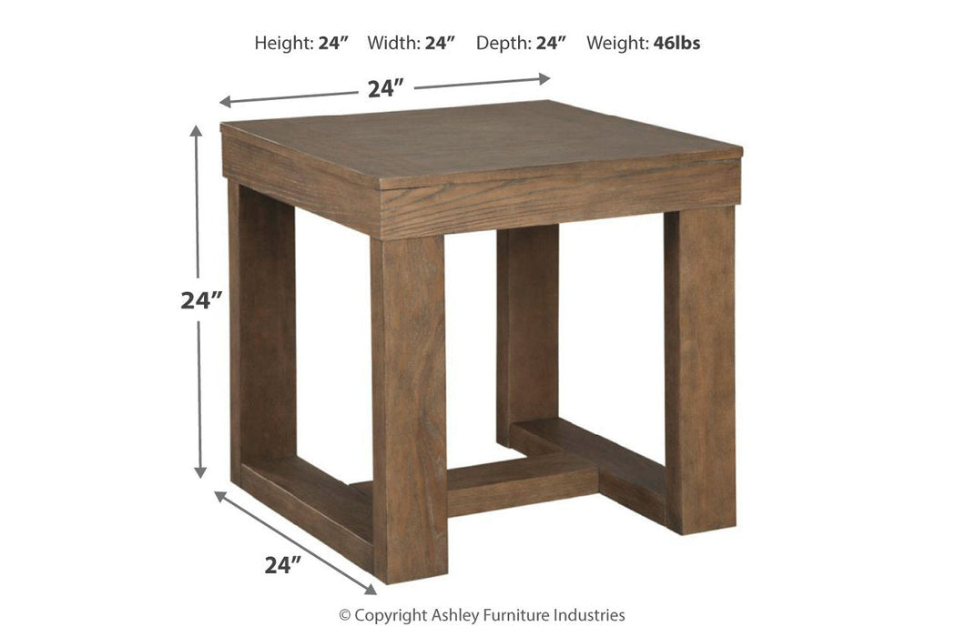 Cariton Gray End Table - T471-2 - Vega Furniture