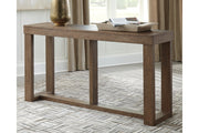 Cariton Gray Sofa/Console Table - T471-4 - Vega Furniture