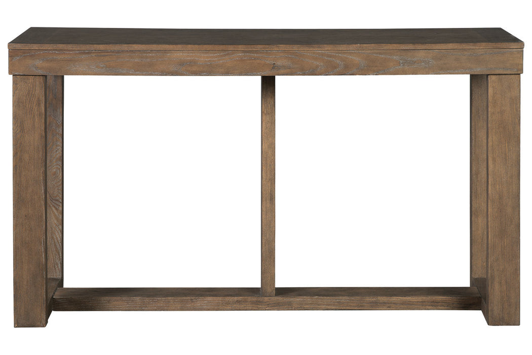 Cariton Gray Sofa/Console Table - T471-4 - Vega Furniture