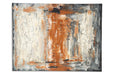 Carmely Gray/White/Orange Wall Art - A8000357 - Vega Furniture