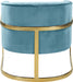 Carter Aqua Velvet Accent Chair - 515Aqua - Vega Furniture