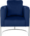 Casa Blue Velvet Chair - 691Navy-C - Vega Furniture