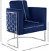 Casa Blue Velvet Chair - 691Navy-C - Vega Furniture