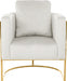 Casa Cream Velvet Chair - 692Cream-C - Vega Furniture
