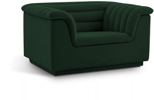 Cascade Boucle Fabric Chair Green - 191Green-C - Vega Furniture