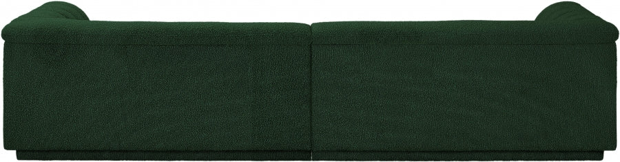 Cascade Boucle Fabric Sofa Green - 193Green-S119 - Vega Furniture