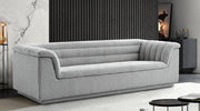 Cascade Boucle Fabric Sofa Grey - 191Grey-S - Vega Furniture