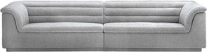 Cascade Boucle Fabric Sofa Grey - 193Grey-S119 - Vega Furniture