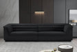 Cascade Velvet Fabric Sofa Black - 194Black-S119 - Vega Furniture