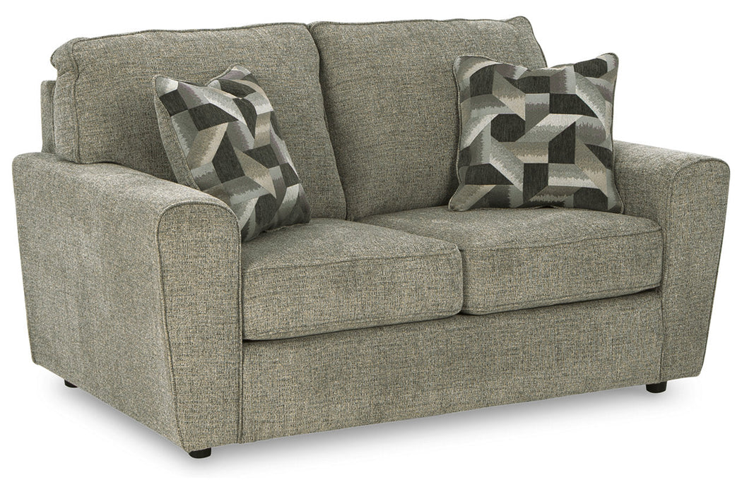 Cascilla Pewter Loveseat - 2680535 - Vega Furniture