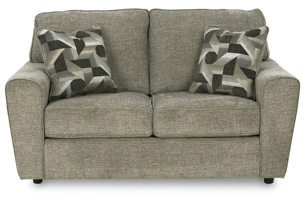 Cascilla Pewter Loveseat - 2680535 - Vega Furniture