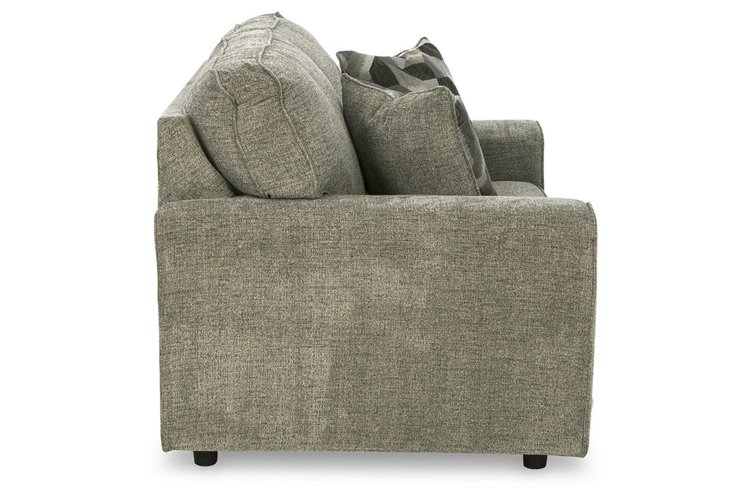 Cascilla Pewter Loveseat - 2680535 - Vega Furniture