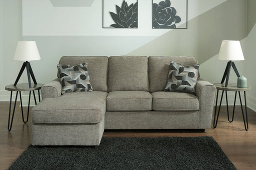 Cascilla Pewter Sofa Chaise - 2680518 - Vega Furniture