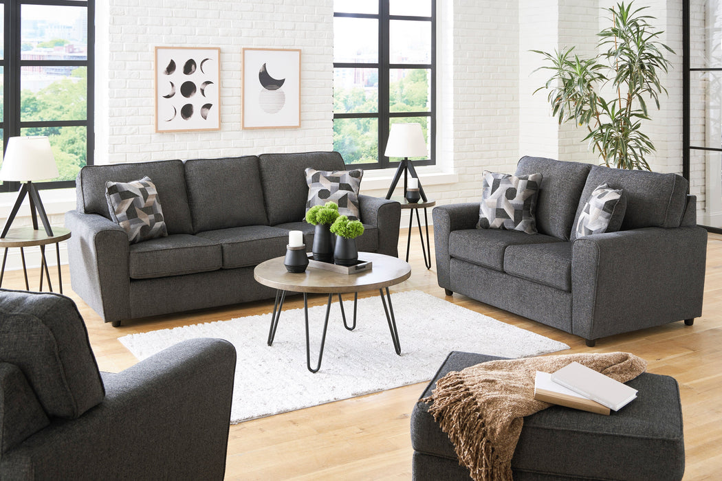 Cascilla Slate Living Room Set - SET | 2680438 | 2680435 | 2680420 - Vega Furniture