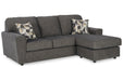 Cascilla Slate Sofa Chaise - 2680418 - Vega Furniture