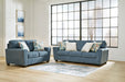 Cashton Blue Living Room Set - SET | 4060538 | 4060535 - Vega Furniture