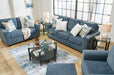 Cashton Blue Living Room Set - SET | 4060538 | 4060535 - Vega Furniture