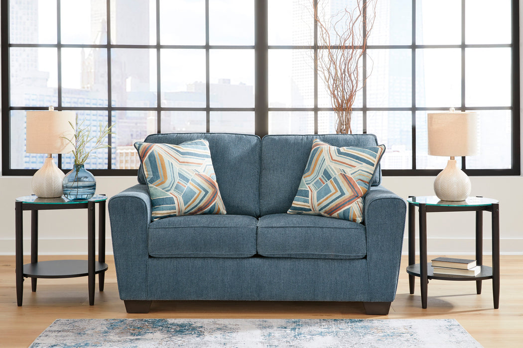 Cashton Blue Living Room Set - SET | 4060538 | 4060535 - Vega Furniture