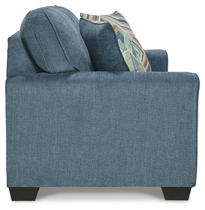 Cashton Blue Loveseat - 4060535 - Vega Furniture