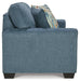 Cashton Blue Loveseat - 4060535 - Vega Furniture