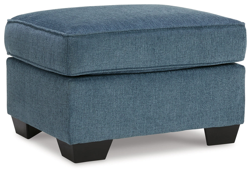 Cashton Blue Ottoman - 4060514 - Vega Furniture