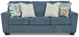 Cashton Blue Queen Sofa Sleeper - 4060539 - Vega Furniture