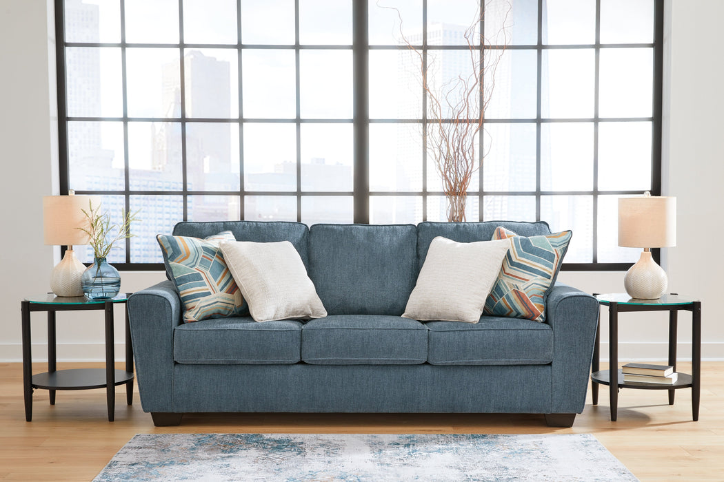 Cashton Blue Queen Sofa Sleeper - 4060539 - Vega Furniture