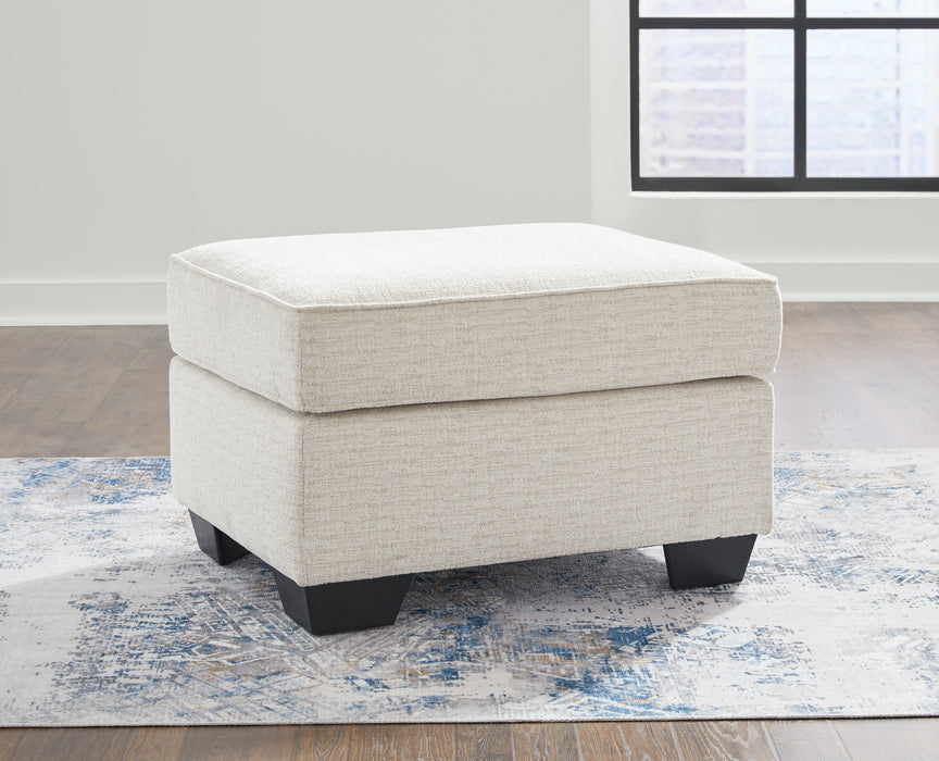 Cashton Snow Ottoman - 4060414 - Vega Furniture