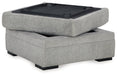 Casselbury Cement Ottoman With Storage - 5290611 - Vega Furniture