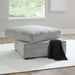 Casselbury Cement Ottoman With Storage - 5290611 - Vega Furniture
