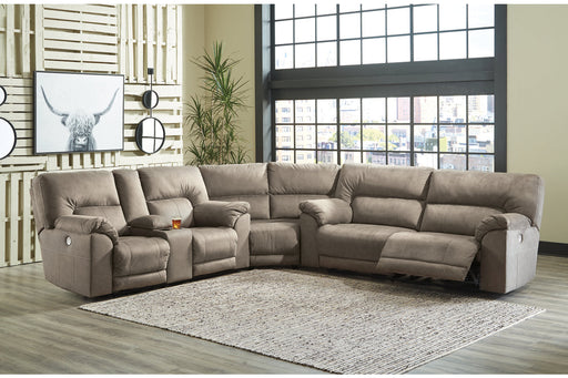 Cavalcade Slate 3-Piece Power Reclining Sectional - SET | 7760147 | 7760177 | 7760196 - Vega Furniture