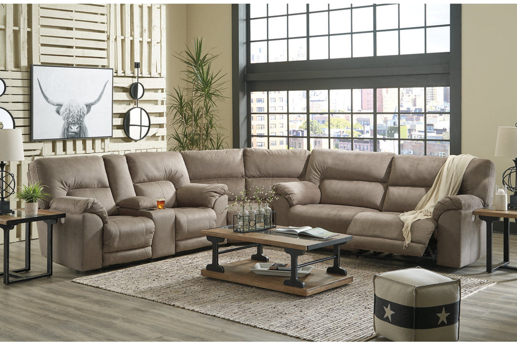 Cavalcade Slate 3-Piece Power Reclining Sectional - SET | 7760147 | 7760177 | 7760196 - Vega Furniture