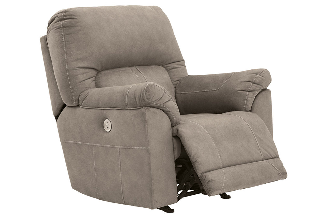 Cavalcade Slate Power Recliner - 7760198 - Vega Furniture