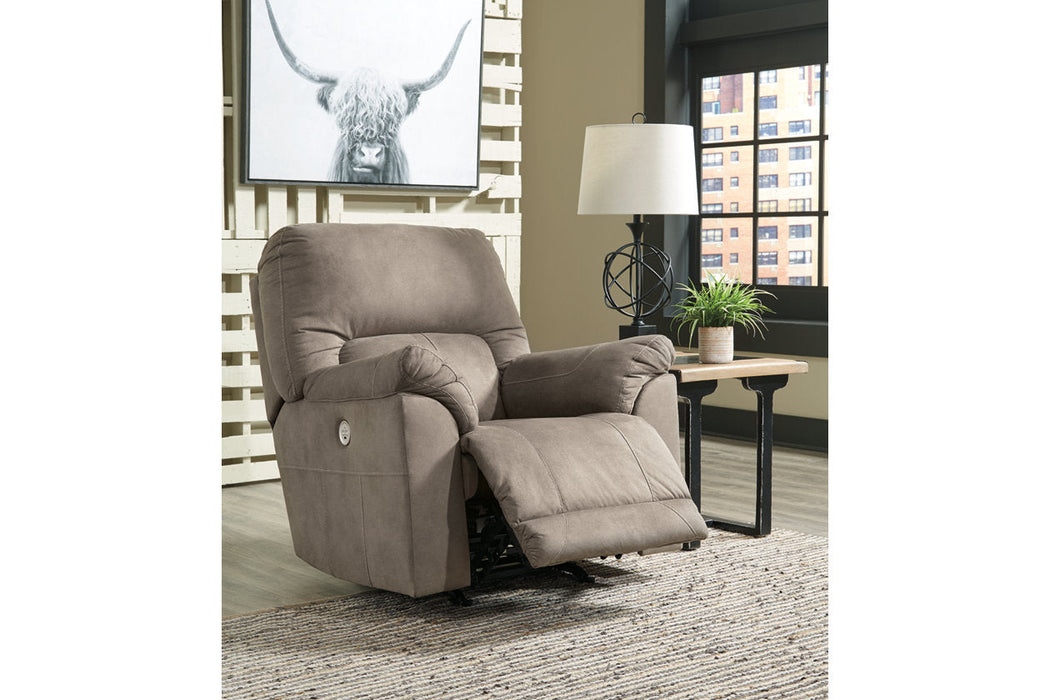 Cavalcade Slate Power Recliner - 7760198 - Vega Furniture