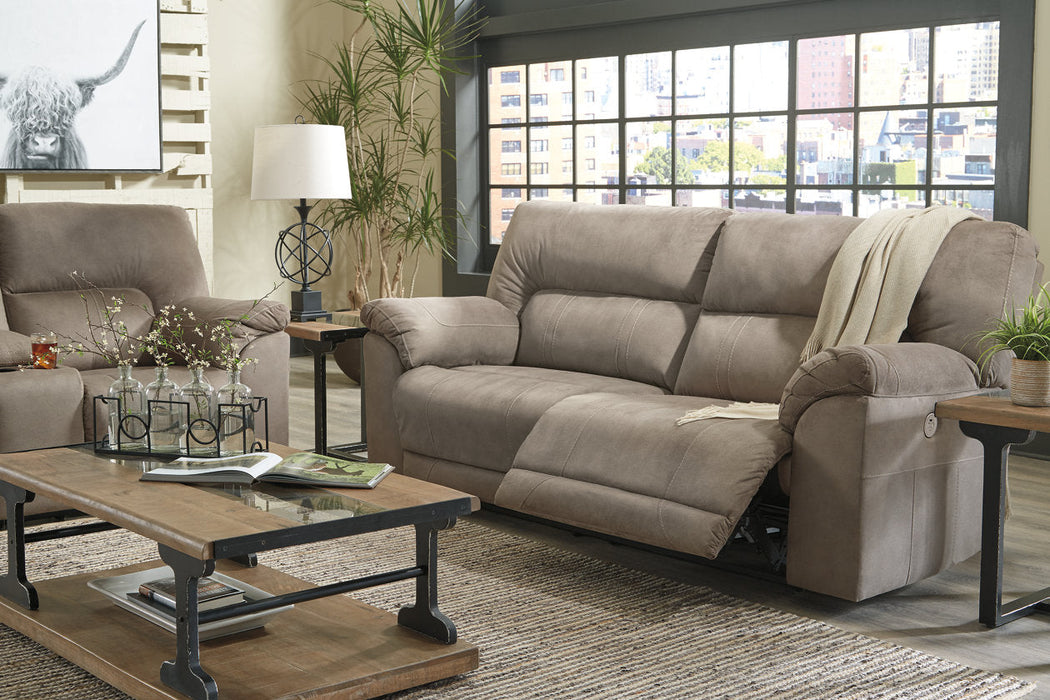 Cavalcade Slate Power Reclining Sofa - 7760147 - Vega Furniture